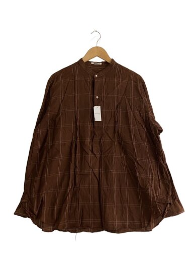 商品画像：長袖シャツ/4/コットン/BRW/チェック/A8SS01GC// 1