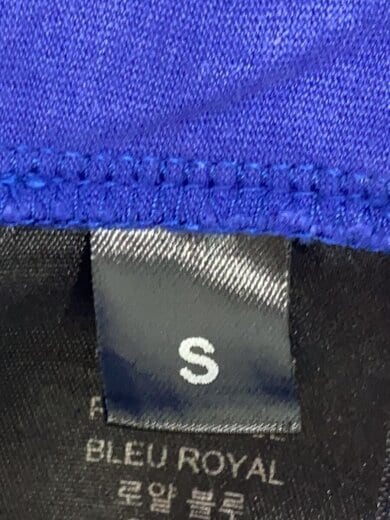 商品画像：Tシャツ/S/コットン/BLU// 4