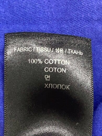 商品画像：Tシャツ/S/コットン/BLU// 5
