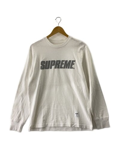 商品画像：長袖Tシャツ/S/コットン/WHT 1
