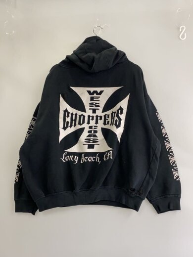 商品画像：WEST COAST CHOPPERS/90s/IRON CROSS/パーカー/--/コットン// 2