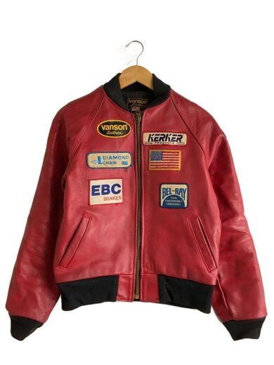 商品画像：スタジャン/36/レザー/RED// 1