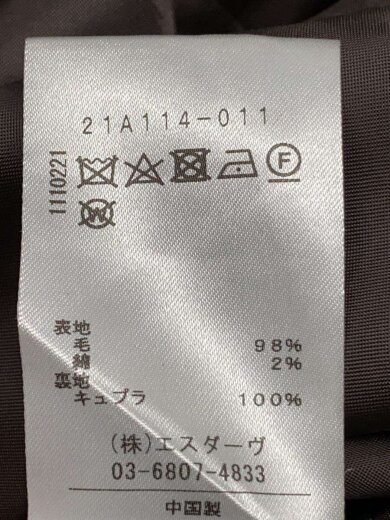 商品画像：トレンチコート/1/ウール/BRW/21A114-011// 5