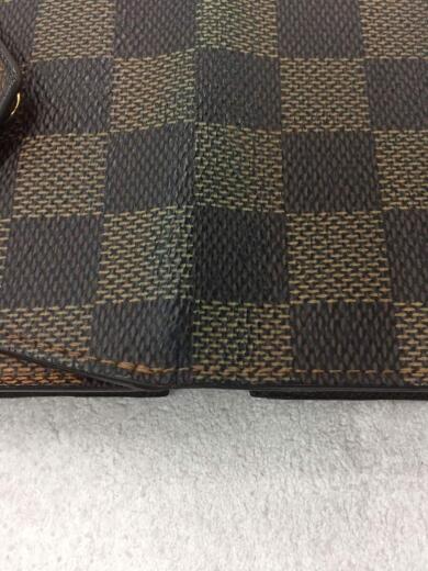 画像：LOUIS VUITTONポルトフォイユ・オリガミコンパクト_ダミエ/N63099/2009/変色あり5