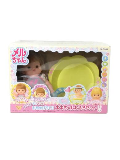 画像：PILOTおめめぱちくりネネちゃんおふろセット/メルちゃんのいもうと/人形1