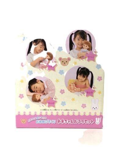 画像：PILOTおめめぱちくりネネちゃんおふろセット/メルちゃんのいもうと/人形3