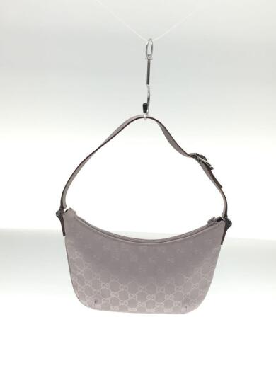 画像：GUCCIGGキャンバス/ショルダーバッグ/コットン/紫/321604