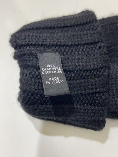 商品画像：ココマーク/チェーンデザイン/手袋/カシミア/BLK/レディース// 8