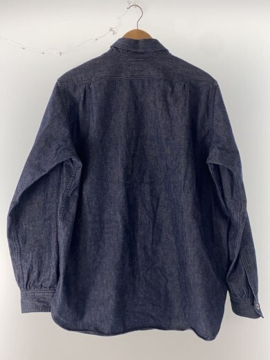 画像：POST OVERALLS長袖シャツ/XL/コットン/IDG/1201-HC//2