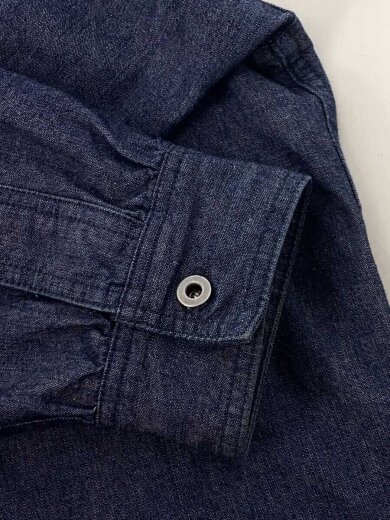 画像：POST OVERALLS長袖シャツ/XL/コットン/IDG/1201-HC//6