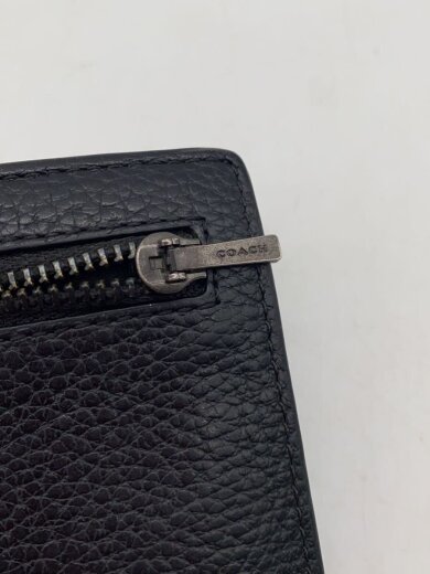 商品画像：2つ折り財布/レザー/BLK/メンズ/CA020 8