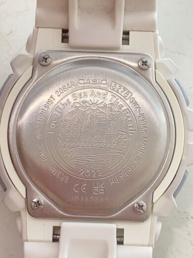 商品画像：ソーラー腕時計_G-SHOCK/デジタル/ラバー/WHT/プラスチック 3