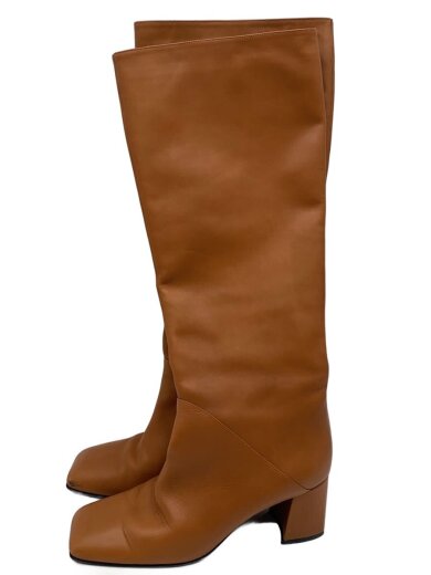 商品画像：ロングブーツ/39/CML/レザー 1