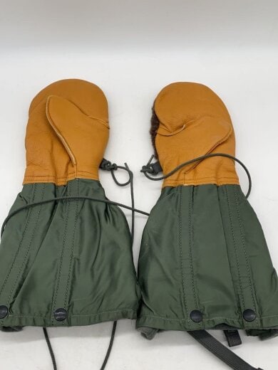 商品画像：手袋/ウール/KHK/無地/メンズ 2