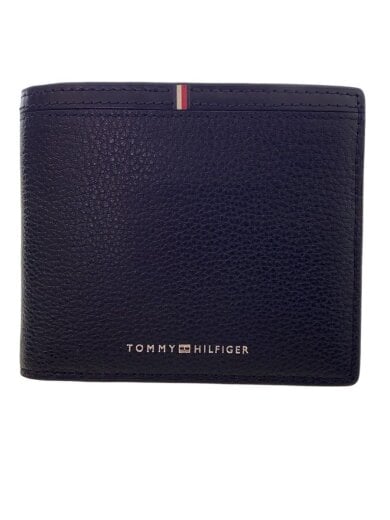 商品画像：2つ折り財布/BLK/無地/メンズ 1