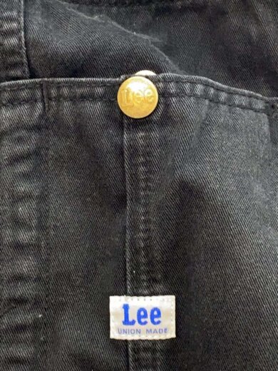 商品画像：LOW-BACK OVERALL/オーバーオール/L/コットン/BLK/無地/LM7264 8