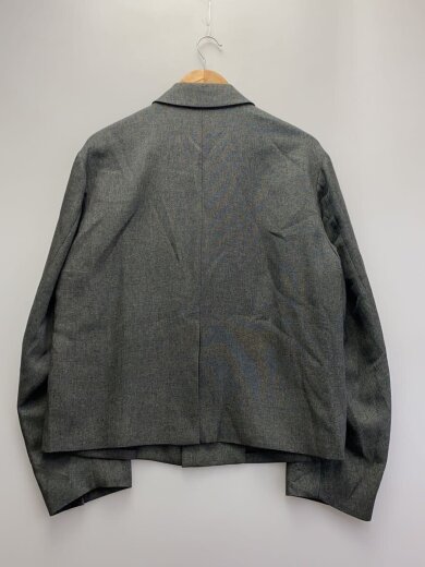 商品画像：テーラードジャケット/FREE/ポリエステル/GRY/無地/HA030534AD 2