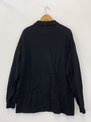 商品画像：ポロシャツ/2/コットン/BLK/無地/GM251-70056 2