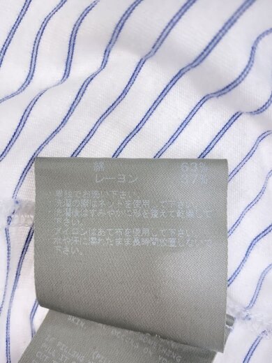 商品画像：Tシャツ/L/コットン/WHT/ボーダー/SUHS301// 5