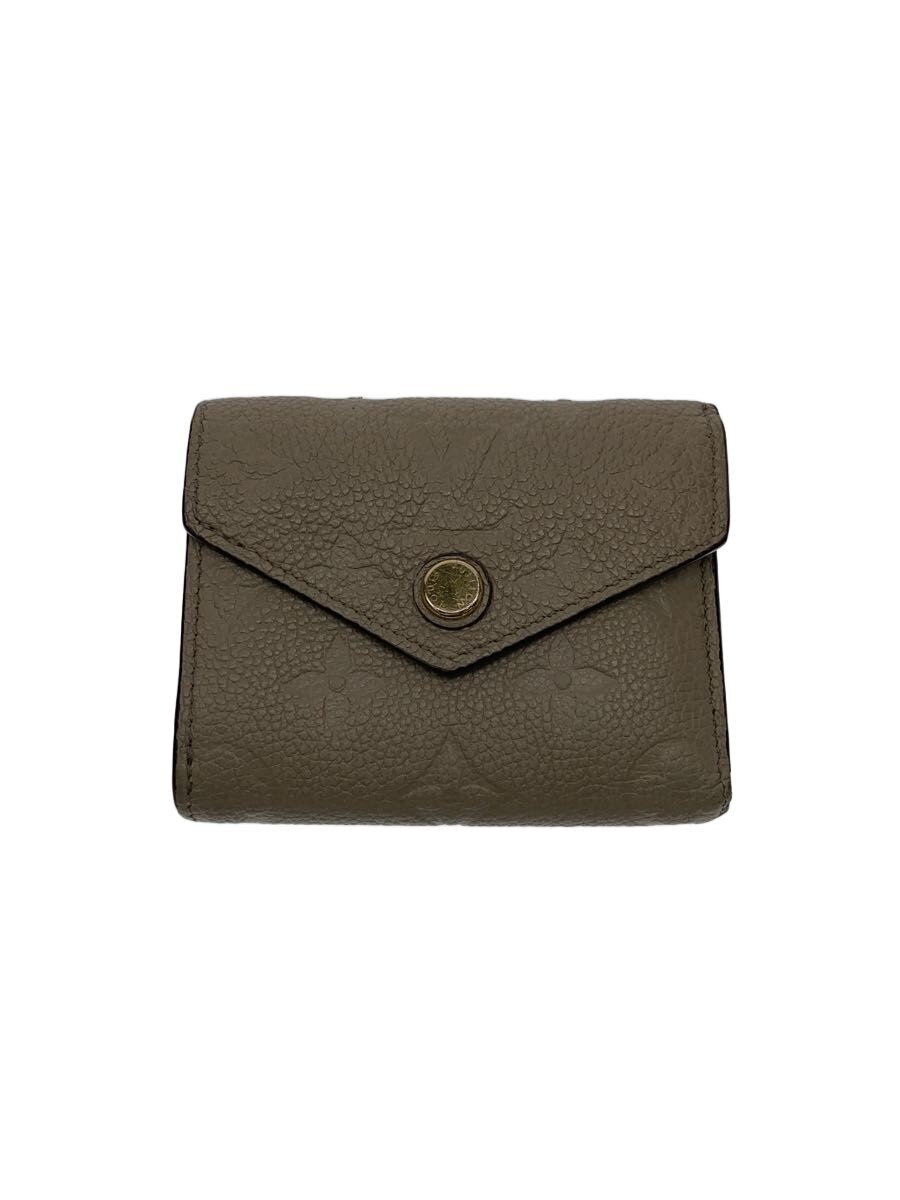 LOUIS VUITTON / ポルト・フォイユ・ゾエ_モノグラム・アンプラント/--/GRY/レディース