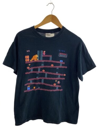 商品画像：00s/Super Mario/Donkey Kong/Tシャツ/M/コットン/BLK 1
