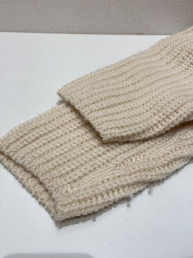 商品画像：RayBEAMS別注ファスナー付畔編ニット/36/ウール/CRM/無地/1875210019 5