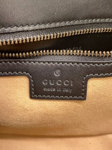 商品画像：スモール・ショルダーバッグ_GGマーモント_キルティング/レザー/BLK 5