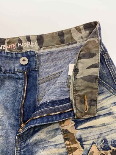 商品画像：Y2K/TWENTY WORKS/ストレートパンツ/L/コットン/IDG 3