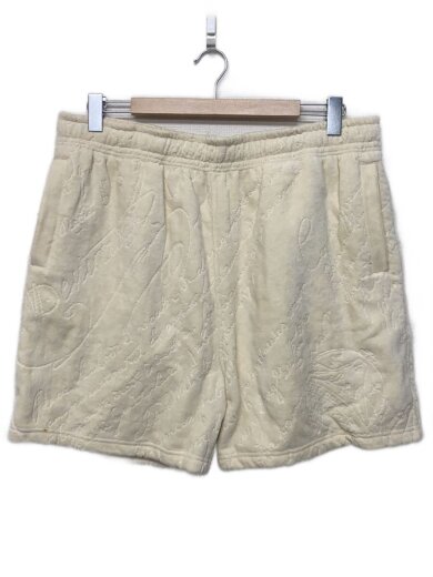 商品画像：パイル地スクリット総柄ショートパンツ/XL/コットン/CRM/無地/R24JTS03JBAS 1