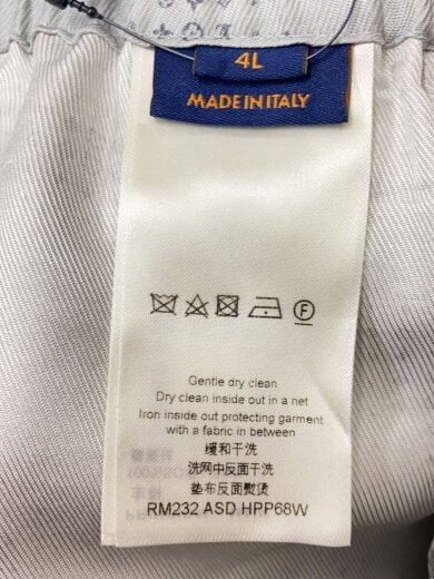 商品画像：モノグラム ショートプリンテッド シルクハーフパンツ/4L/シルク/GRY/HPP68W// 4