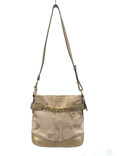 商品画像：シグネチャー/ショルダーバッグ/--/GLD/総柄/D1276-F19620 1