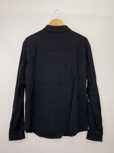 商品画像：長袖シャツ/--/レーヨン/BLK/HSH001 2