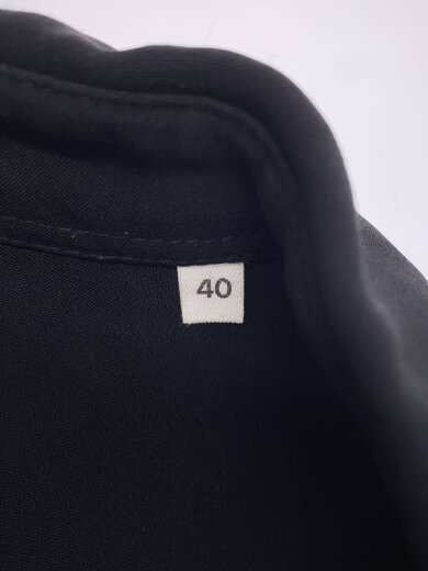 商品画像：長袖シャツ/--/レーヨン/BLK/HSH001 4