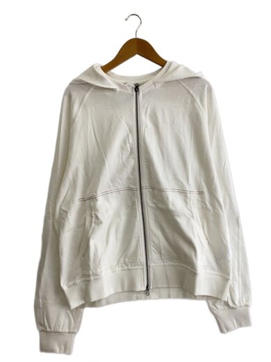 商品画像：Washed Hoodie Zip-Up/ジップパーカー/2/コットン/WHT/SG2503SWHZ01 1