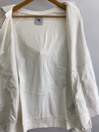 商品画像：Washed Hoodie Zip-Up/ジップパーカー/2/コットン/WHT/SG2503SWHZ01 3