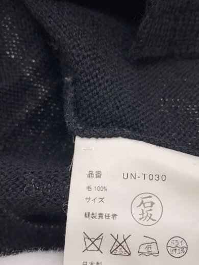 商品画像：ニット・セーター(厚手)/--/ウール/BLK/無地// 4