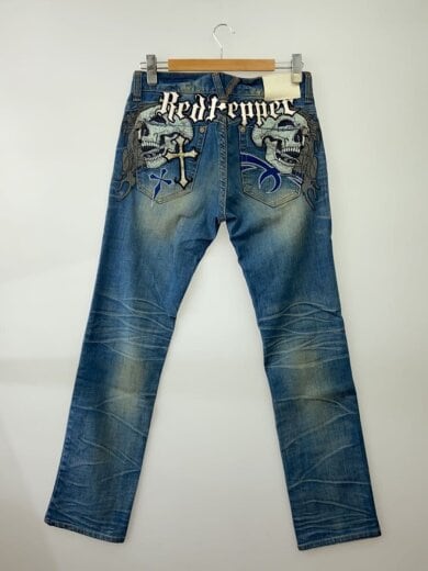 商品画像：スカル/十字架/ボトム/31/コットン 2