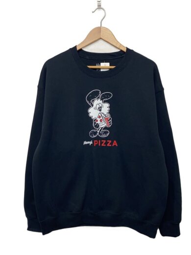 商品画像：Henrys pizza/スウェット/L/--/BLK// 1