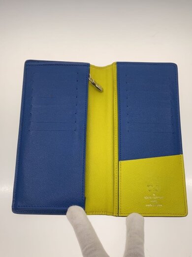 商品画像：ポルト・フォイユ・ブラザ_エピ_ダミエ・グラフィット/牛革/BLK/メンズ 4