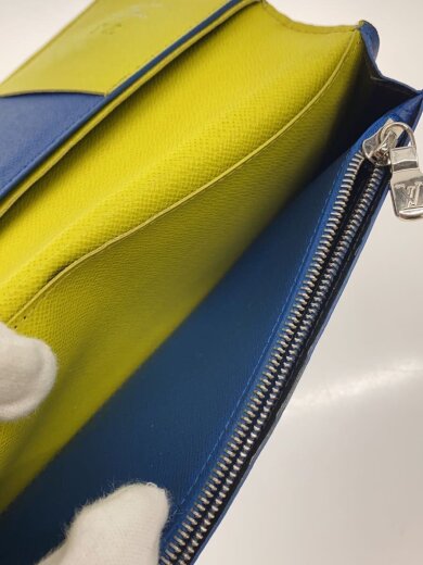 商品画像：ポルト・フォイユ・ブラザ_エピ_ダミエ・グラフィット/牛革/BLK/メンズ 6