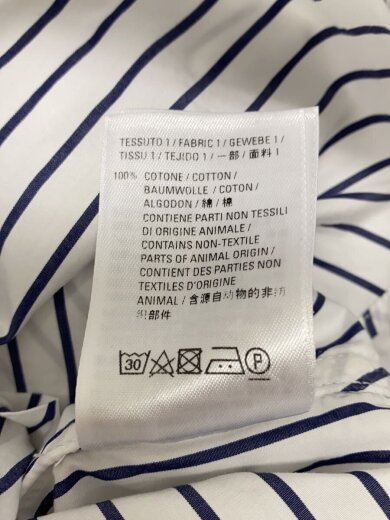 商品画像：Swing Masculine Shirt/34/コットン/WHT/ストライプ/583895// 5