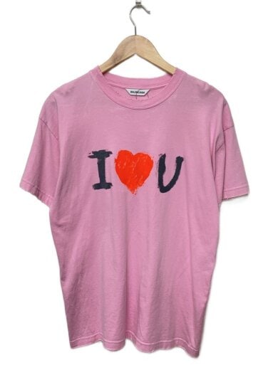 商品画像：20SS/I LOVE YOU/Tシャツ/S/コットン/PNK/612965// 1