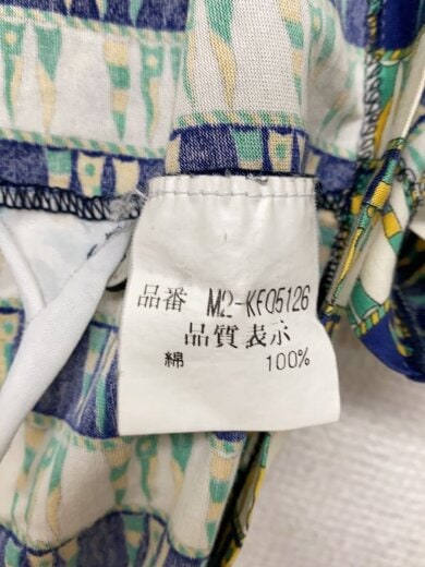商品画像：半袖シャツ/S/コットン/総柄/M2-KF05126// 5