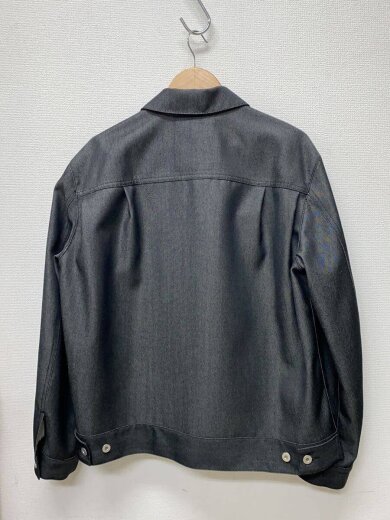 商品画像：26AW/WOOL DENIM JACKET/ジャケット/2/ウール/BLK/F26J02-NDWD 2
