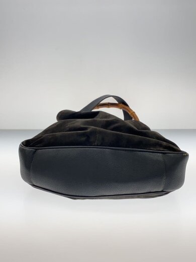 商品画像：ハンドバッグ/スウェード/BRW 4