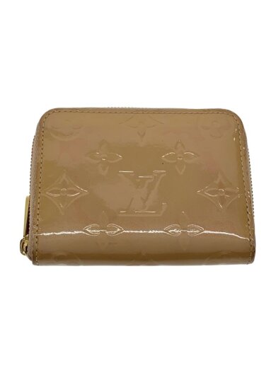 商品画像：ジッピー・コインパース_モノグラム・ヴェルニ/エナメル/BEG/レディース 1