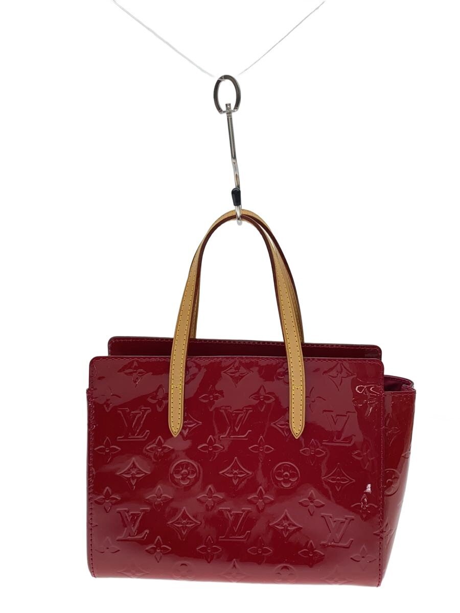 LOUIS VUITTON / カタリーナBB_モノグラム・ヴェルニ/エナメル/RED