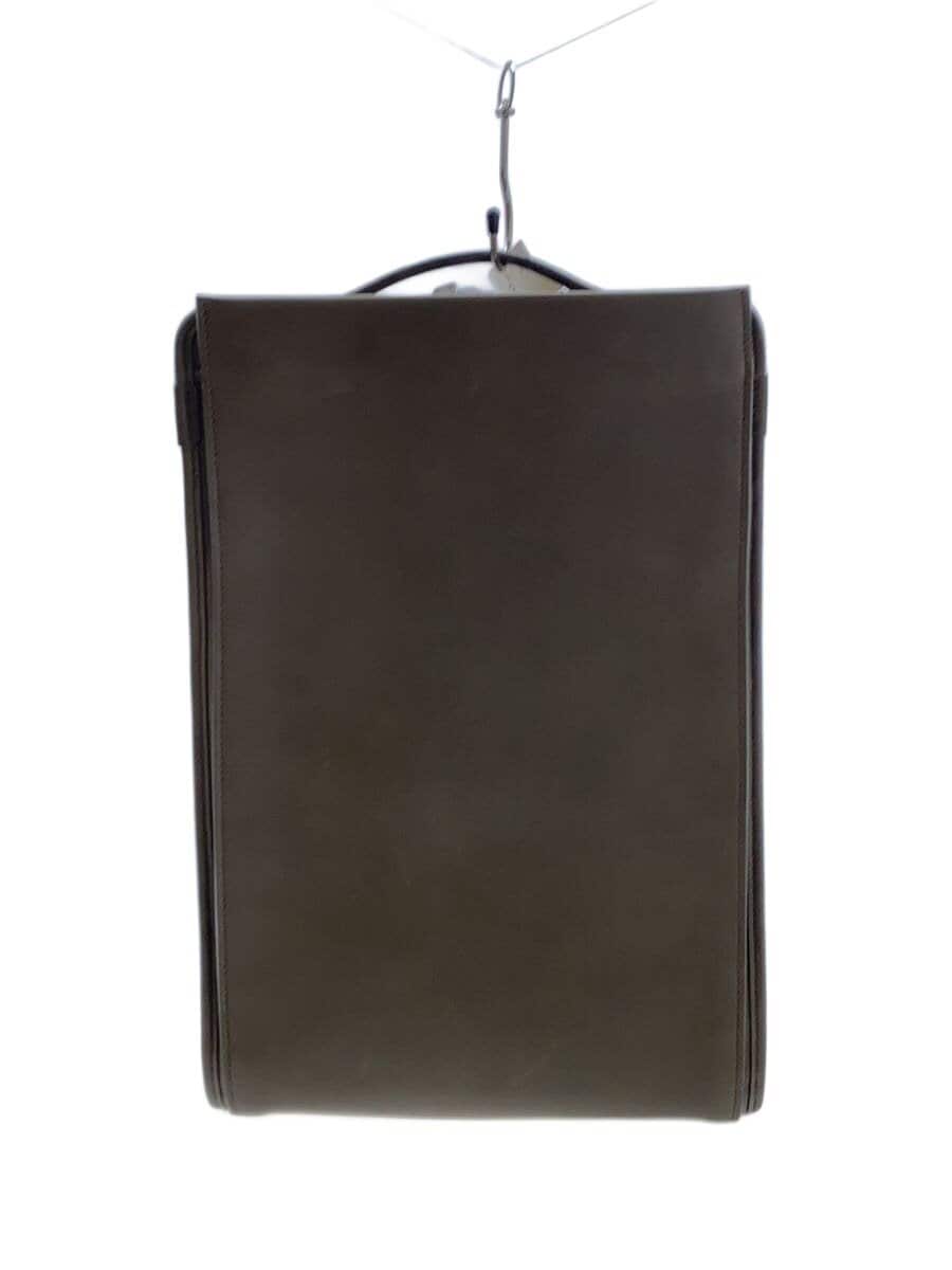 土屋鞄 / リュック/レザー/KHK/無地