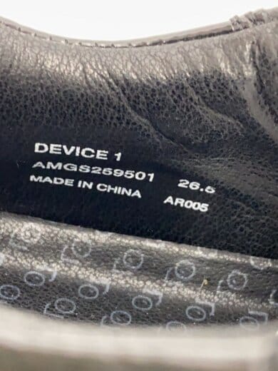 商品画像：DEVICE1/ローカットスニーカー/26.5cm/BLK/AMGS259501 5