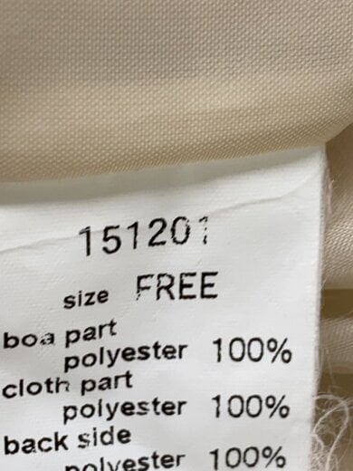 商品画像：ジャケット/FREE/ポリエステル/IVO/151201 4